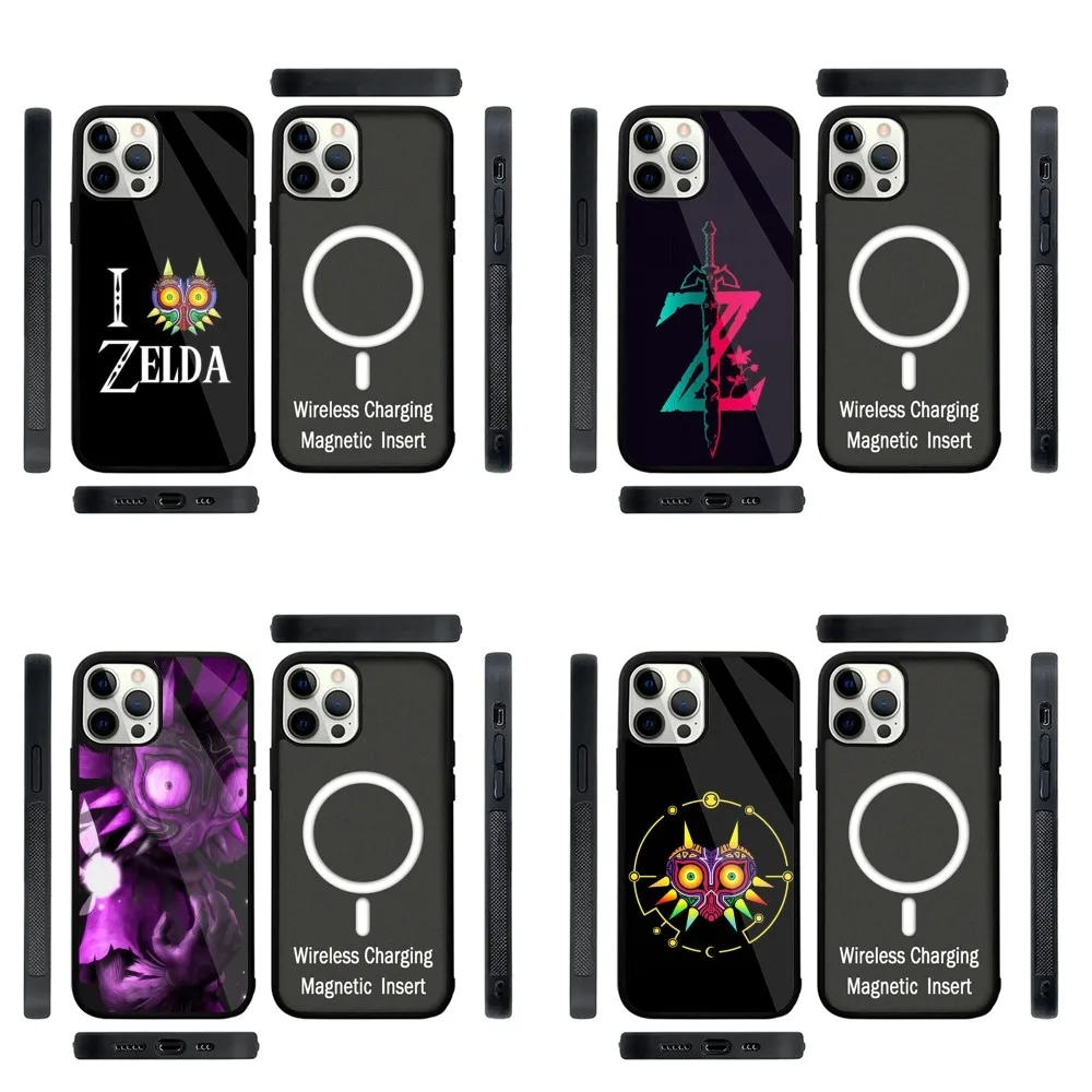 M-Majoras Mask Games Phone Case Strong Magnetic For IPhone 15,14,13,Pro,Max,Plus,11,12,Mini For Magsafe Wireless Charging