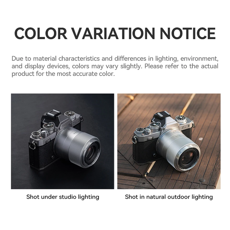 TTArtisan AF 56mm F1.8 Camera Lens for Portrait Photography with Sony E Fujifilm XF Nikon Z Mount A6400 a7rIII XT-30 ZFC Z5 Z6