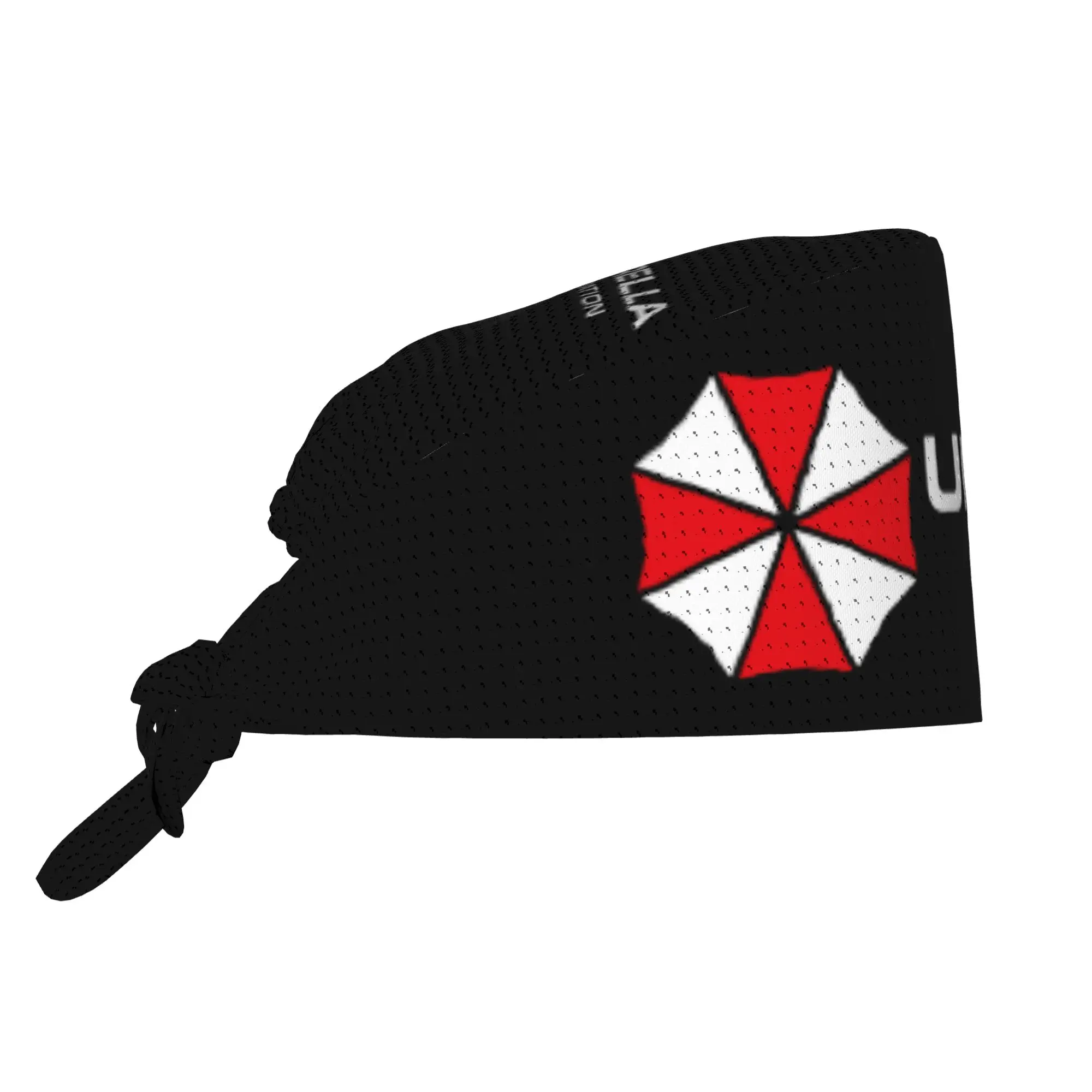 Custom Umbrella Corporation Cleaning Working Cap Comfortable Unisex Video Game Scrub Cap Surgicals Hat Nurse Scrubs Hat Nurse