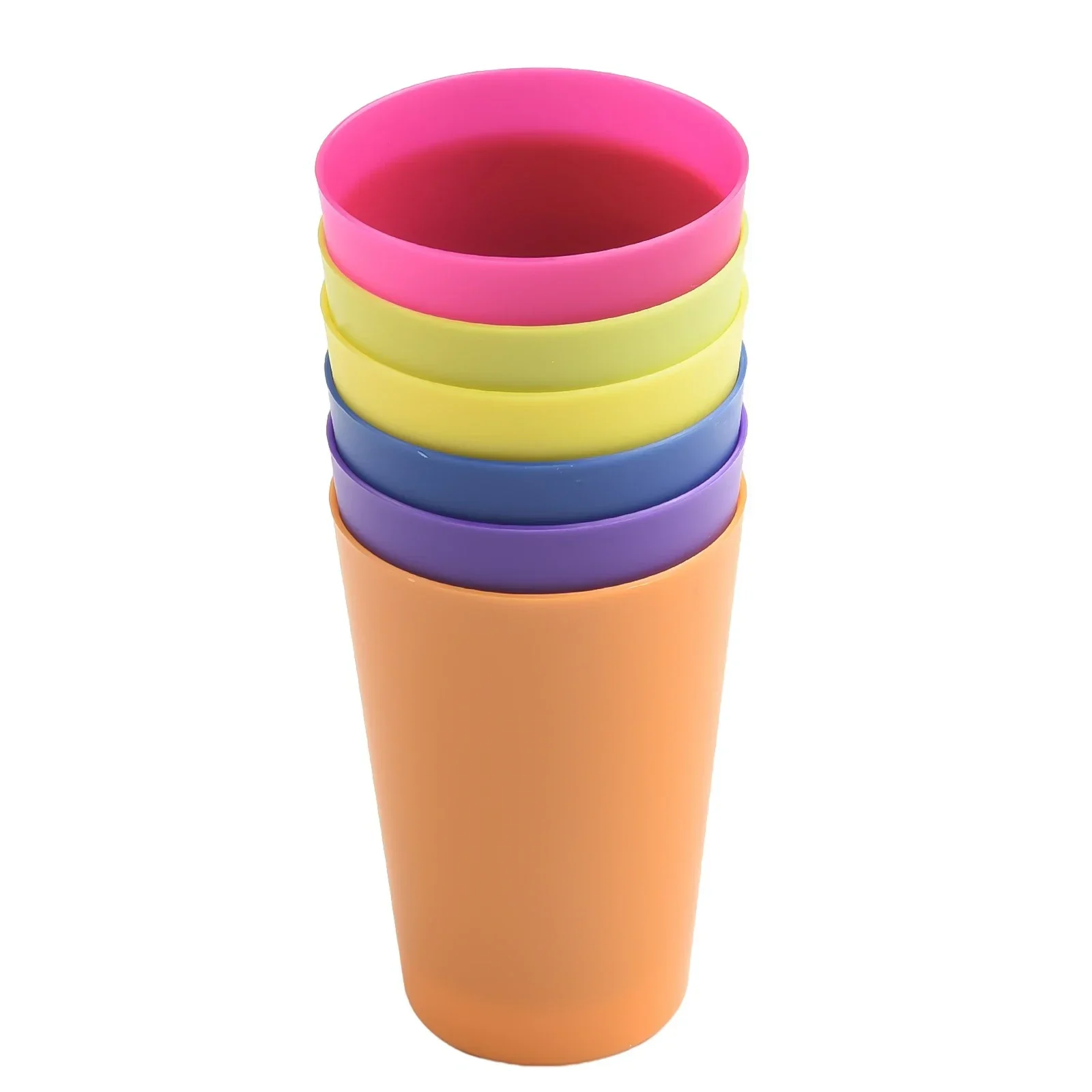 Drinking Container Colourful Cups Multipurpose 6*6*8.7cm For Juice Coffee Kitchen Reusable High Quality Practical