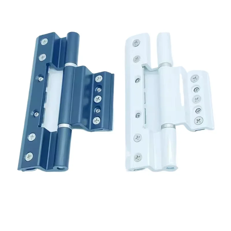 Extended Bridge Aluminum Door Window Hinges No-drill, Flush Mount Design 55 Thermal Insulation Performance Hinge