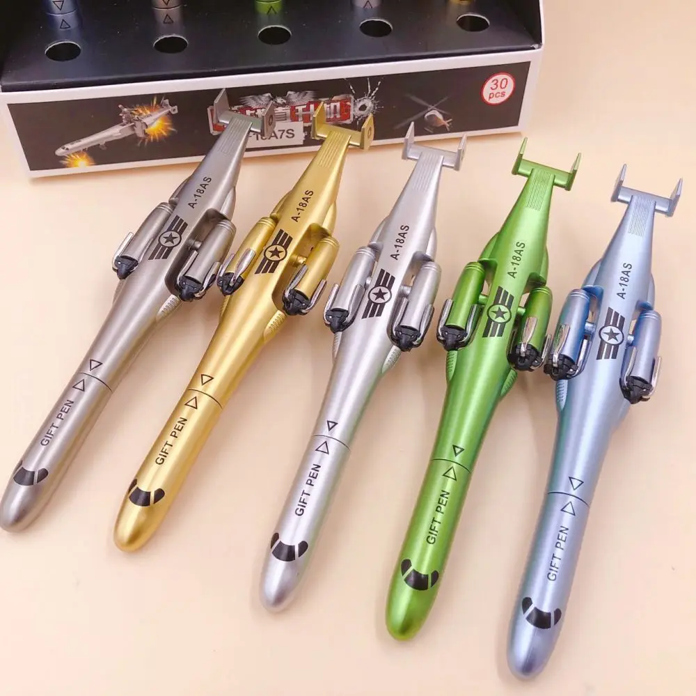 

5 Pcs Gel Pen Stationery Creative Deformable Special Combat Helicopter Cute