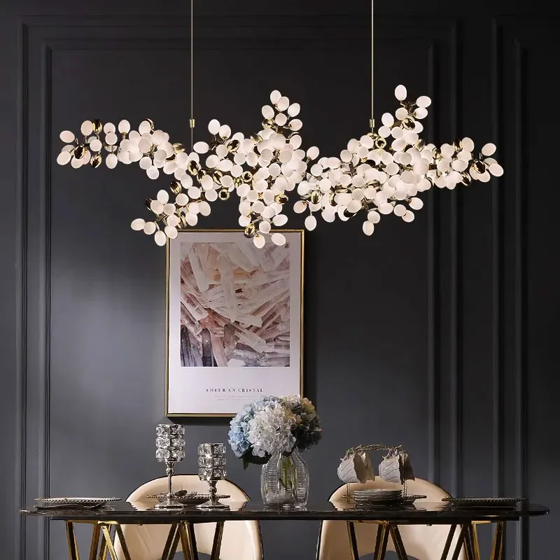 Modern dine dining room Pendant lights indoor lighting Ceiling lamp hanging light led chandelier decorative interior lighting