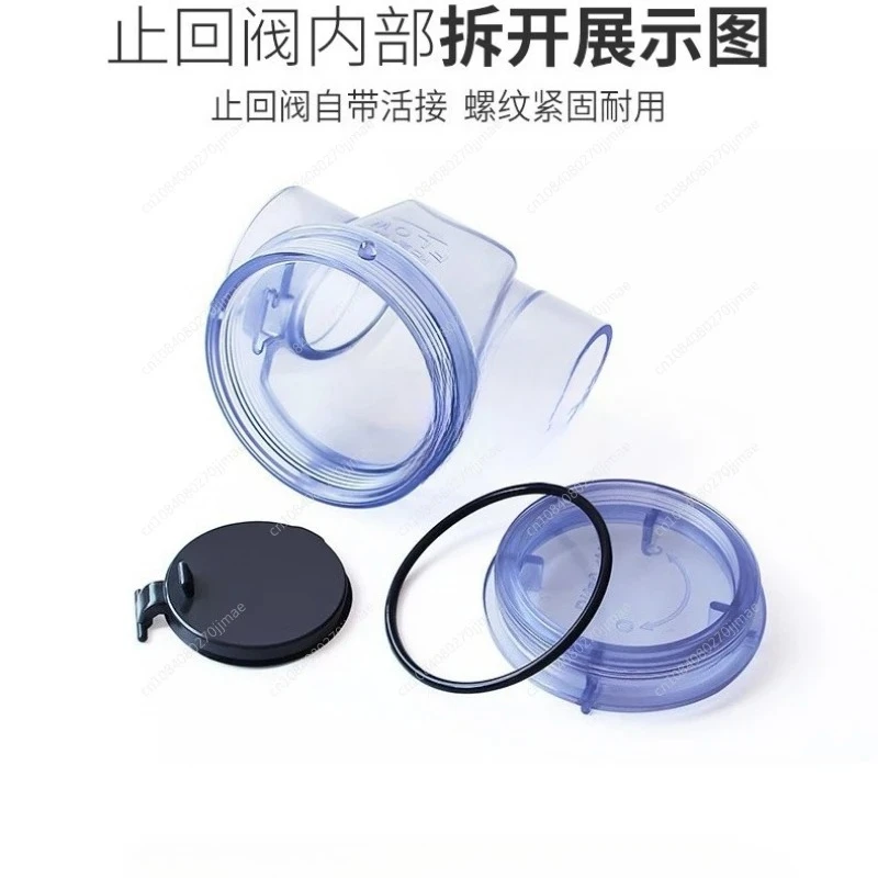 

50mm/110MM Flap Transparent Check Valve Drainpipe Non-return Valve Combination Sets Kitchen Sewer Deodorizationm
