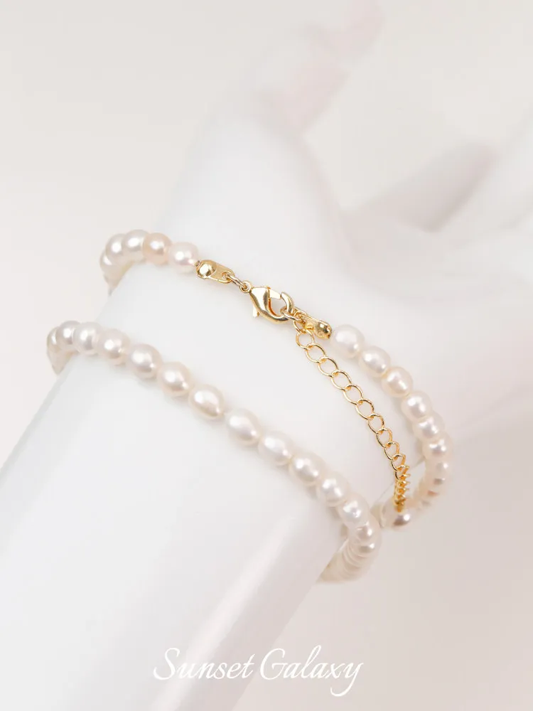 18K Gold-plated Side Bag Buckle Tail Buckle Accessories DIY Bracelet Necklace Jewelry Handmade String Bead Material