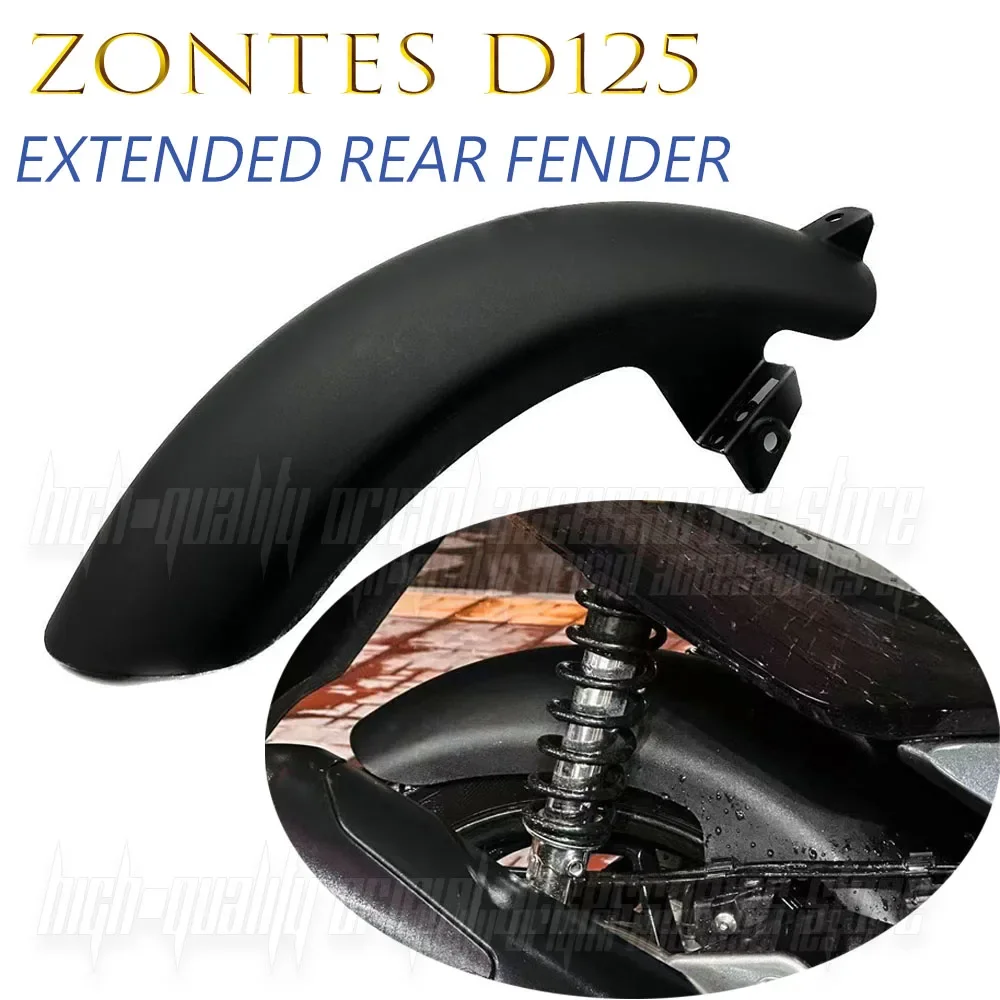 

Motorcycle Extended Rear Fender Fender Suitable For ZONTES D125 125D Motorcycle Fender Wheel Cover Extended Fender ZONTES D125