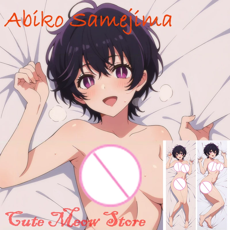

Dakimakura anime Abiko Samejima Nude Double-sided Print Life-size body pillows cover Adult pillowcase Customizable