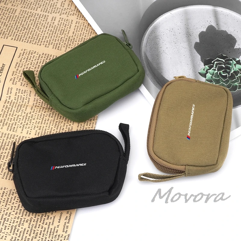 Portable Car Driver License Key Bag Storage Wallet Keyring For BMW M Power M3 M4 M5 M6 M7 M8 X3 X5 E39 E46 E60 E90 Performance - view 3