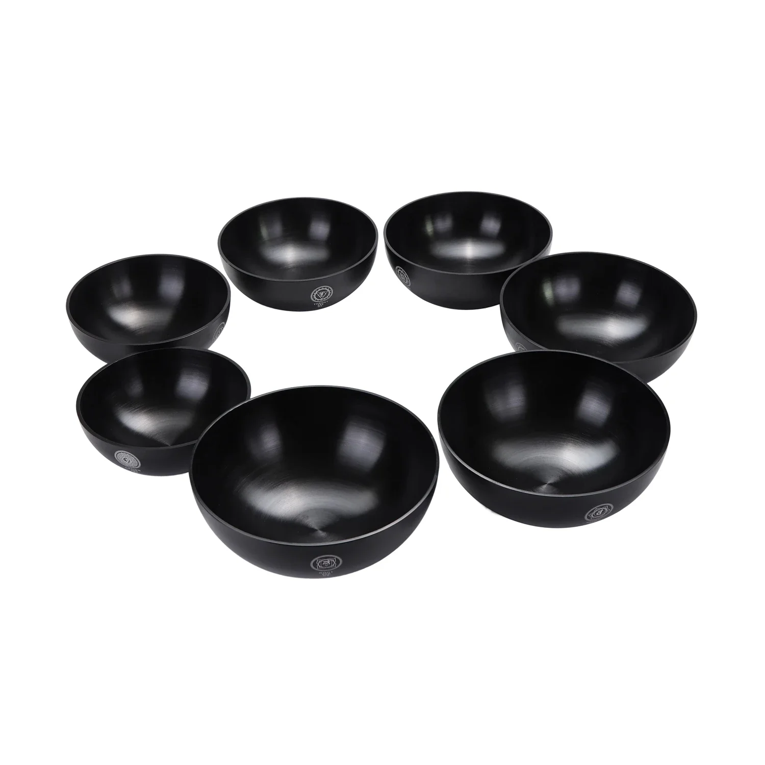 Standing Bells 7 Chakra Healing Set at Octave 4 of Schumann Frequency Therapy for Sound Healing Bath Ideal for Meditation Yoga