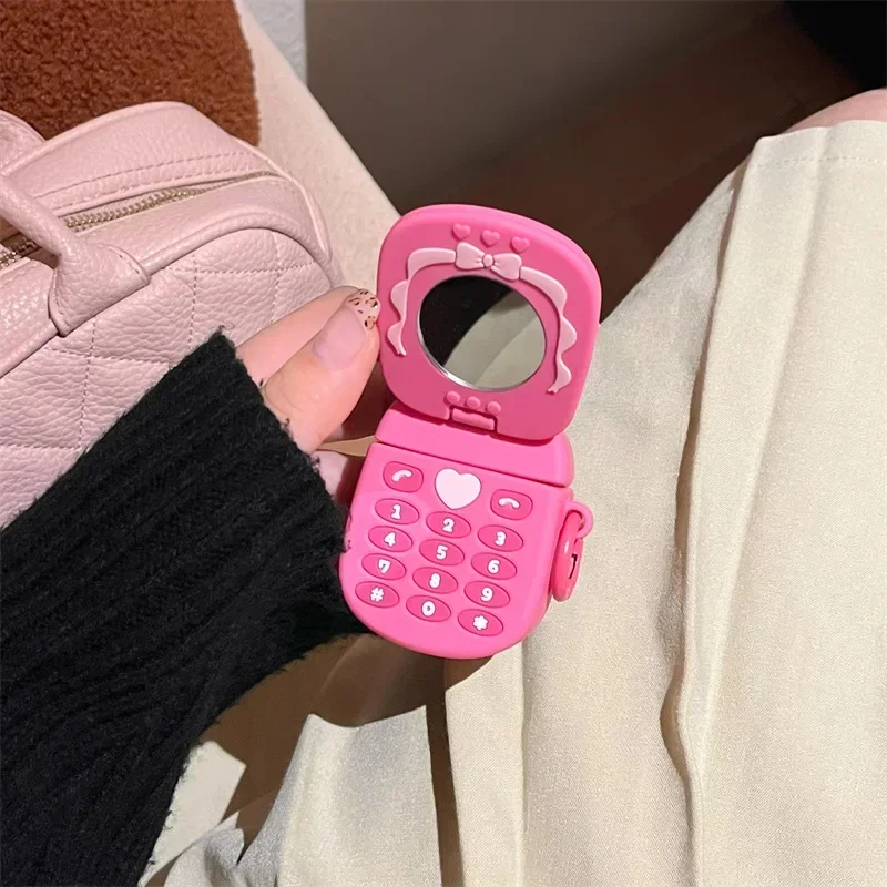Creative Silicone Case for Airpod Pro Pro2 1 2 3 Bluetooth Earbuds Charging Box Protective Earphone Case Cover