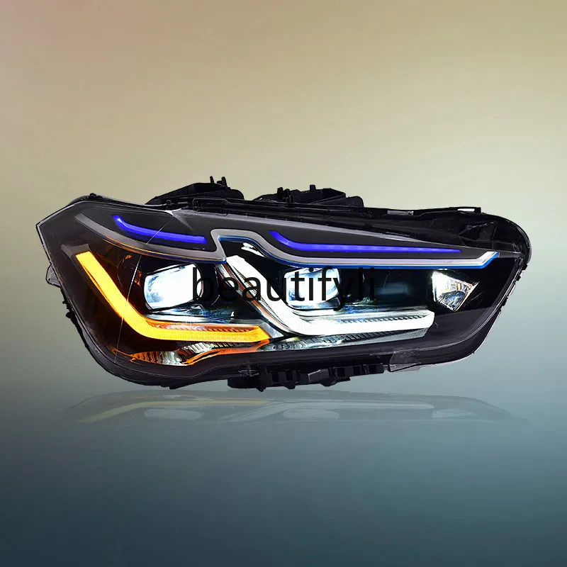 

X1 headlight assembly F48F49 modified LED headlight daytime running light running water turn signal