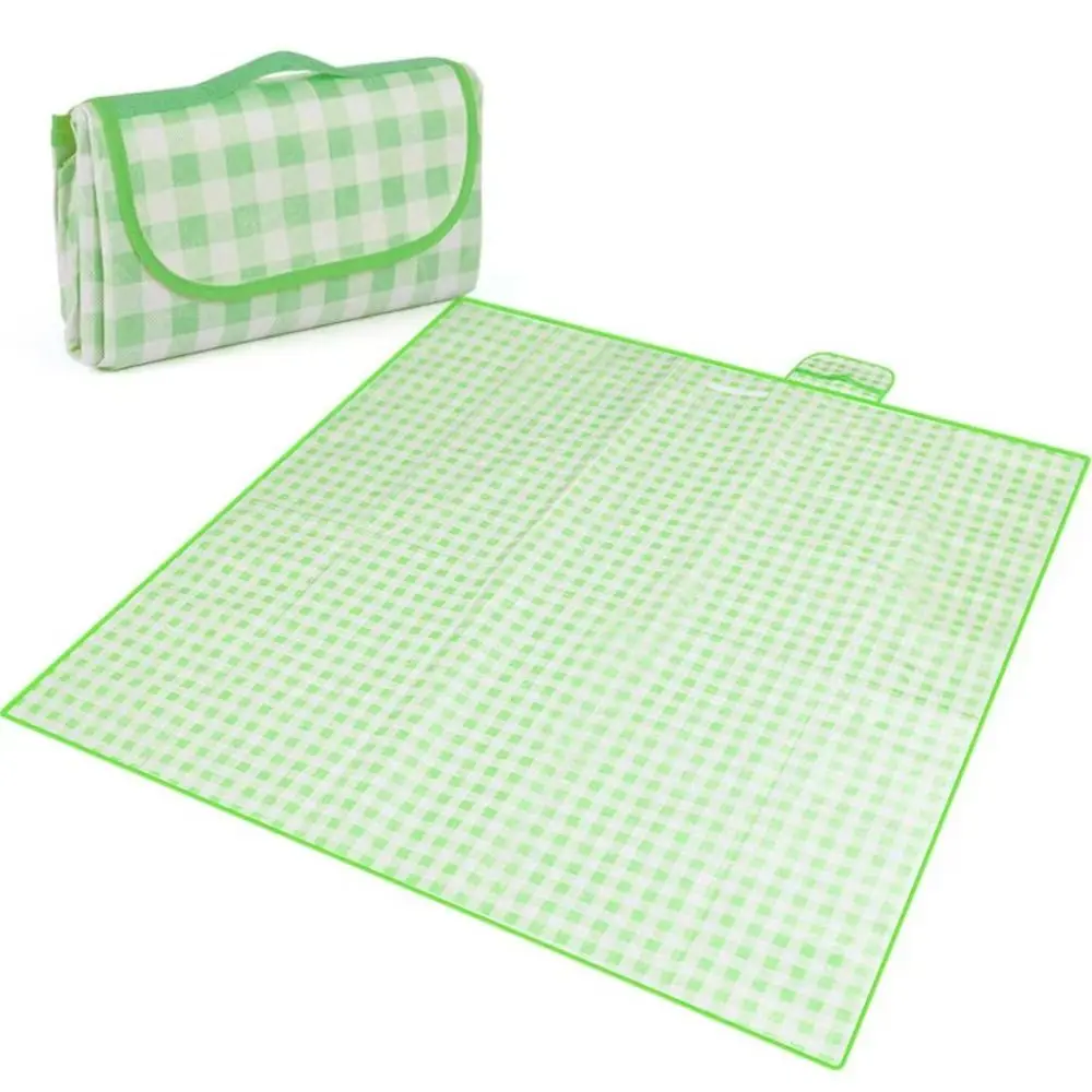 Wear Resistant Oxford Cloth Picnic Mat Reusable 3 Size Outdoor Lawn Mat Waterproof Colorful Outing Rug Hiking