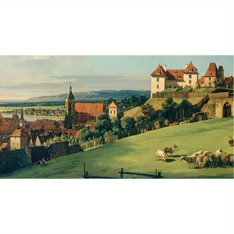 High Quality Adult 1000pcs Paper Puzzle The Scenery of Bernardo Educational Game Home Decor Wall Display Relief Leisure Toy