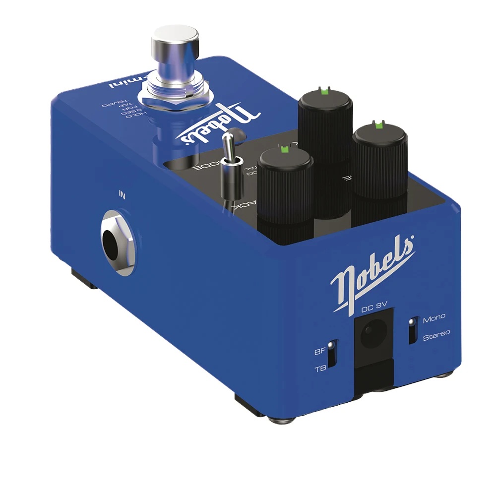 دواسة تأخير ستيريو مدمجة من Nobels DEL-Mini ، تأثير تأخير ، 3 أوضاع متميزة ، شريط ، تناظري ورقمي #5