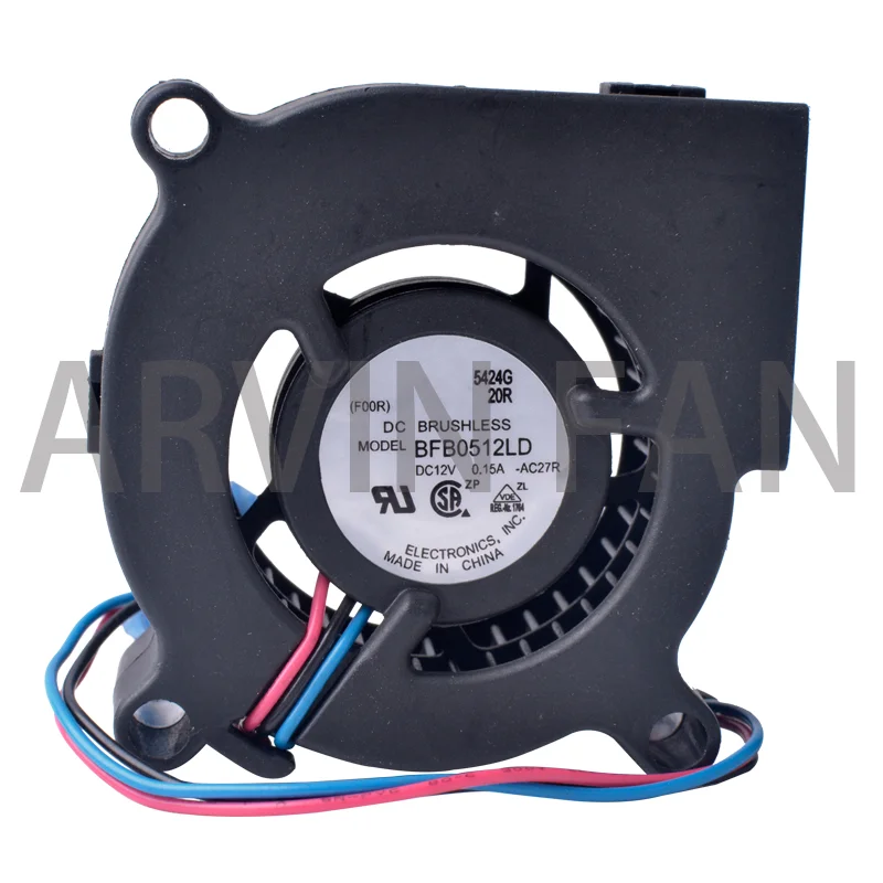 

Brand New Original BFB0512LD 5020 50mm Fan 50x50x20mm 12V 0.15a 5cm Projector Special Blower