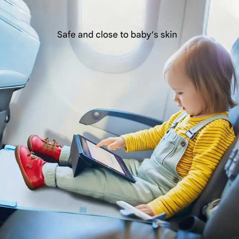 Portable Child Plane Extension Footrest Foldable Travel Extender Bed For Toddler Safe Simple Design
