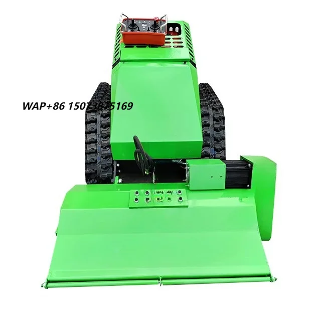

Agricultural Self-propelled Robot Remote-controlled Weeding and Clearing Machine, Tracked Orchard Grass-cutting Machine