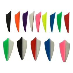 36 pcs1.75 pollici freccia di plastica Fletching piuma tiro con l'arco freccia Vane ricurvo arco composto accessori caccia e tiro all'aperto