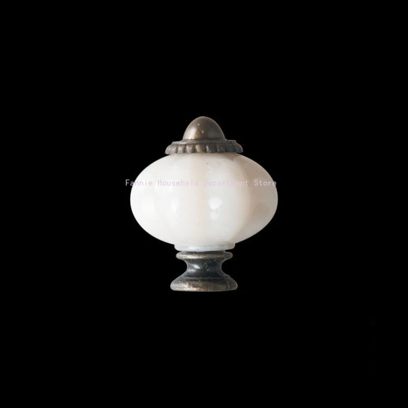 022 bedside table handle mesh drawer handle transparent crystal acrylic single hole pull crystal handle