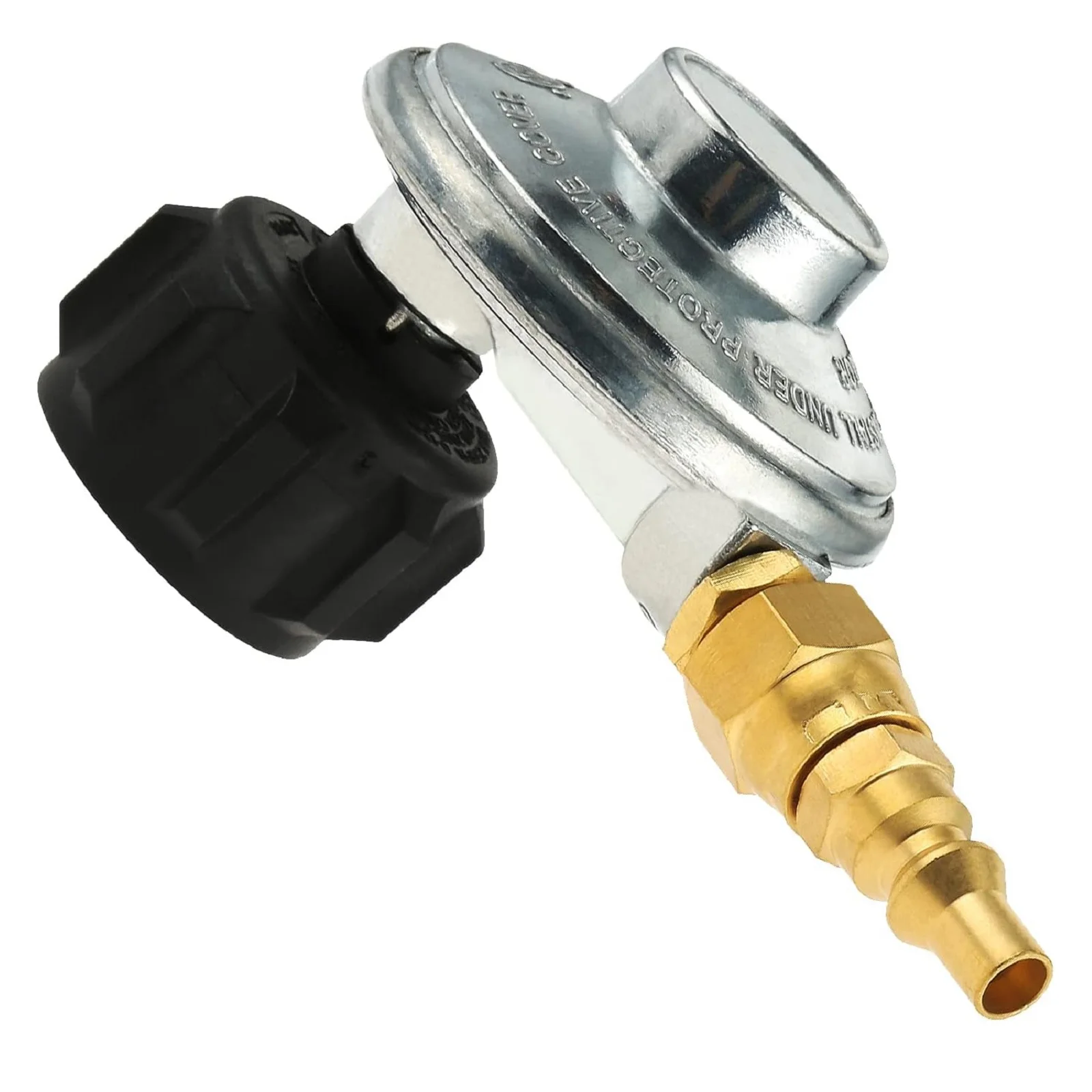 

BBQ Grills 1/4" Quick Propane Gas Regulator Valve Adapter QCC1 Quick Connector Plug Converter 5lb-40lb Tank for Heaters Fire Pit