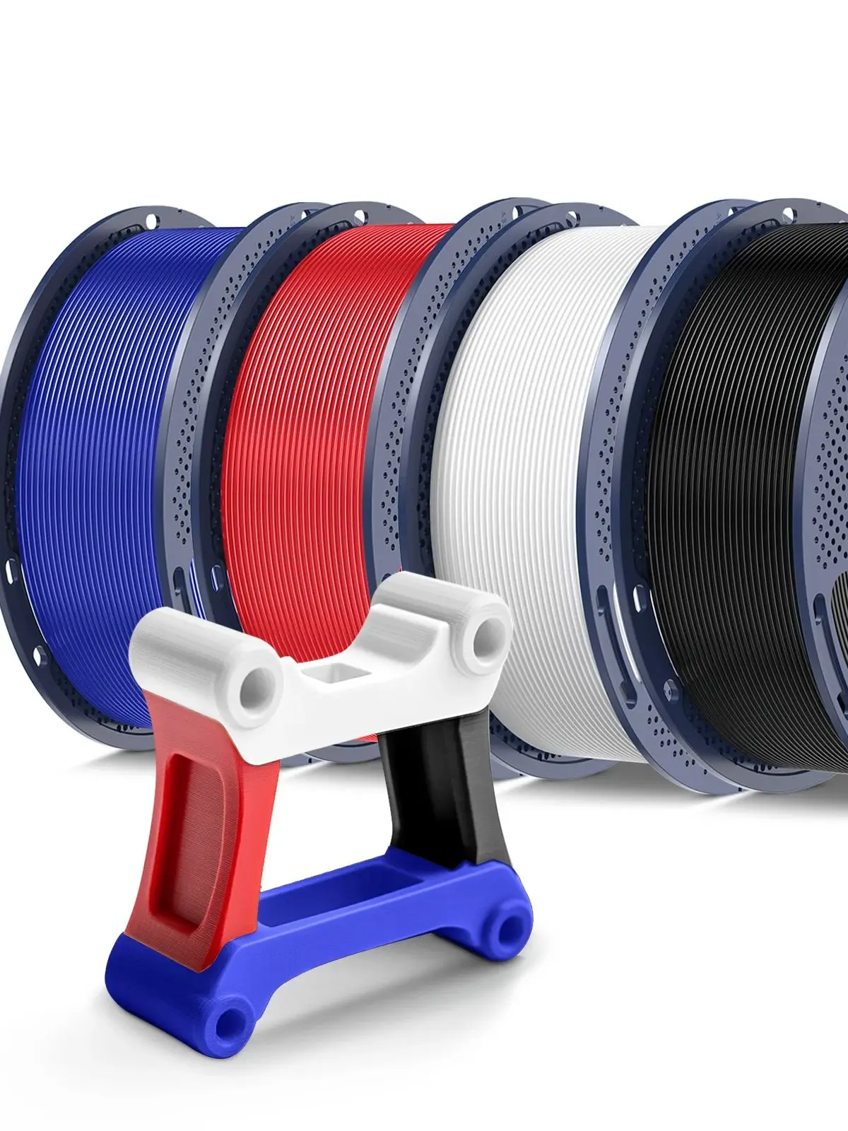 SUNLU Navulling PETG-filament voor 3D-printer Bambu Lab/Creality/4 kg 4 rollen 1,75 mm Sunlu-filament PLA/PETG Netjes gewonden filament - afbeelding 2