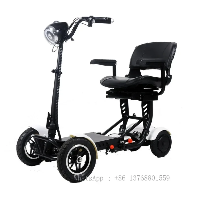 China Manufacture Cheapest Price Four Wheel Lightweight Electric Motor Mobility Scooter For Disabled