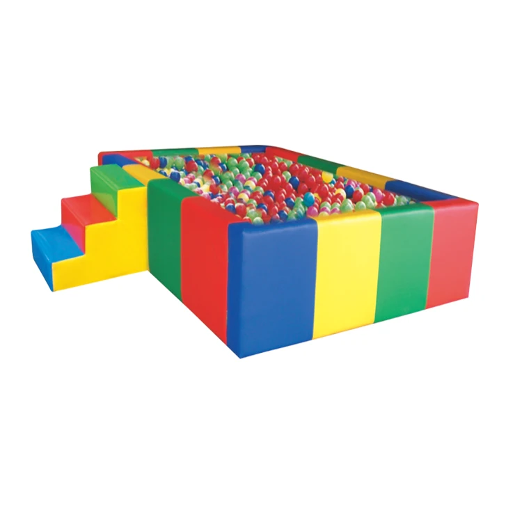 Professional Children's Square Ball Pool Soft Play Equipment Amusement Park Indoor Playground