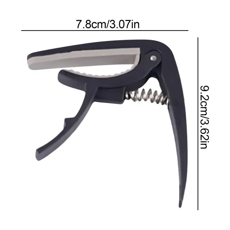 Capo gitarowe Heavy-Duty Guitar Capo Guitar Regulowany Capo Regulowany klips gitarowy Zacisk Uniwersalne akcesoria gitarowe Capo