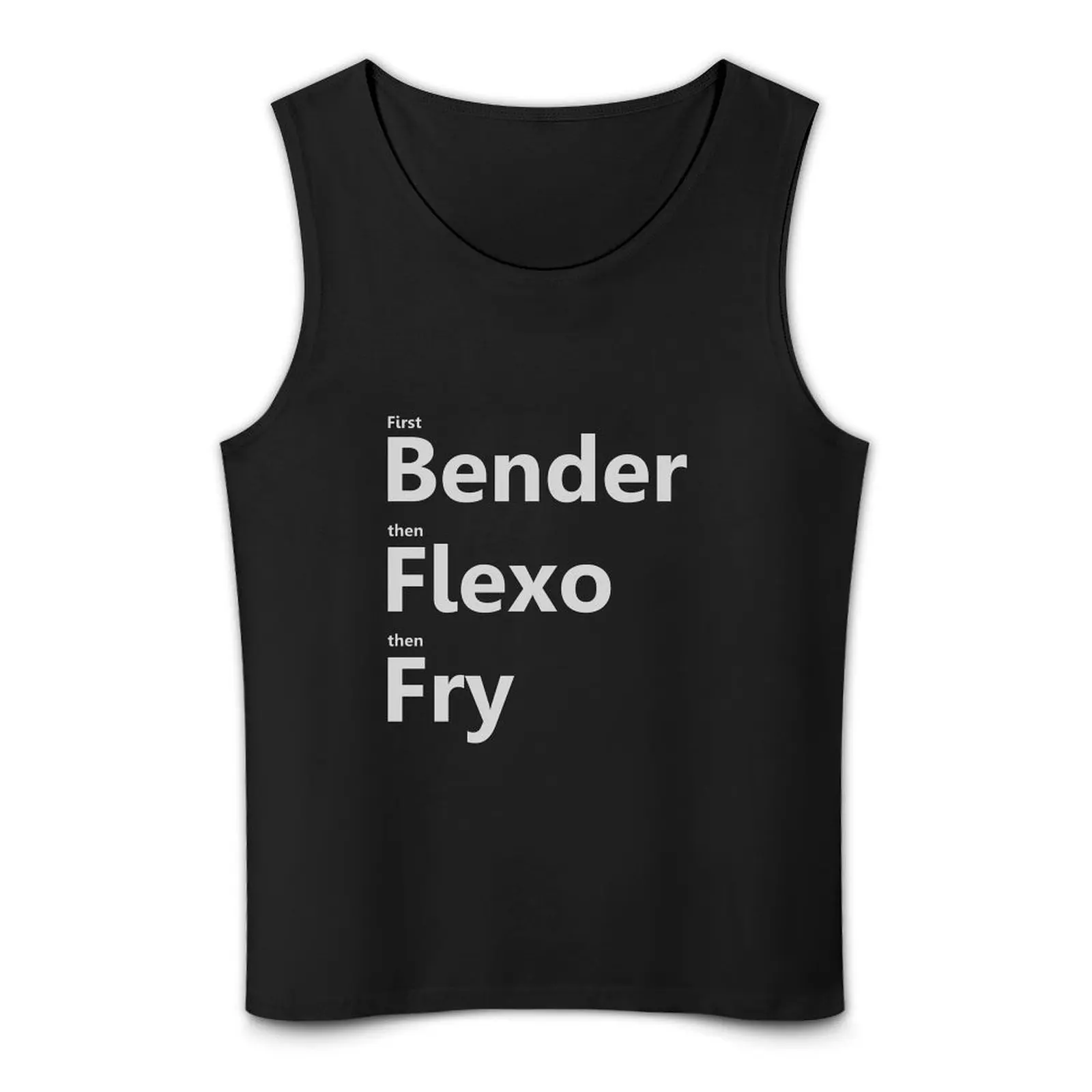 BenderFlexoFry Tank Top sleeveless jackets muscle t-shirt quick-drying t-shirt