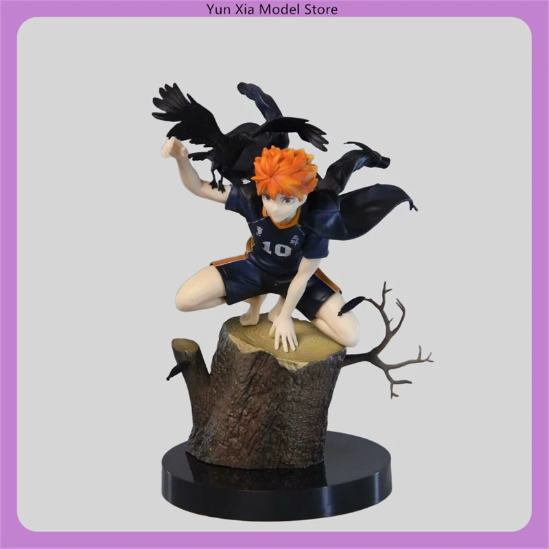 

22cm Haikyuu Hinata Shoyo Volleyball Little Sun Anime Figure Model Statue Boys Collection Desktop Decoration Ornament Toys Gifts