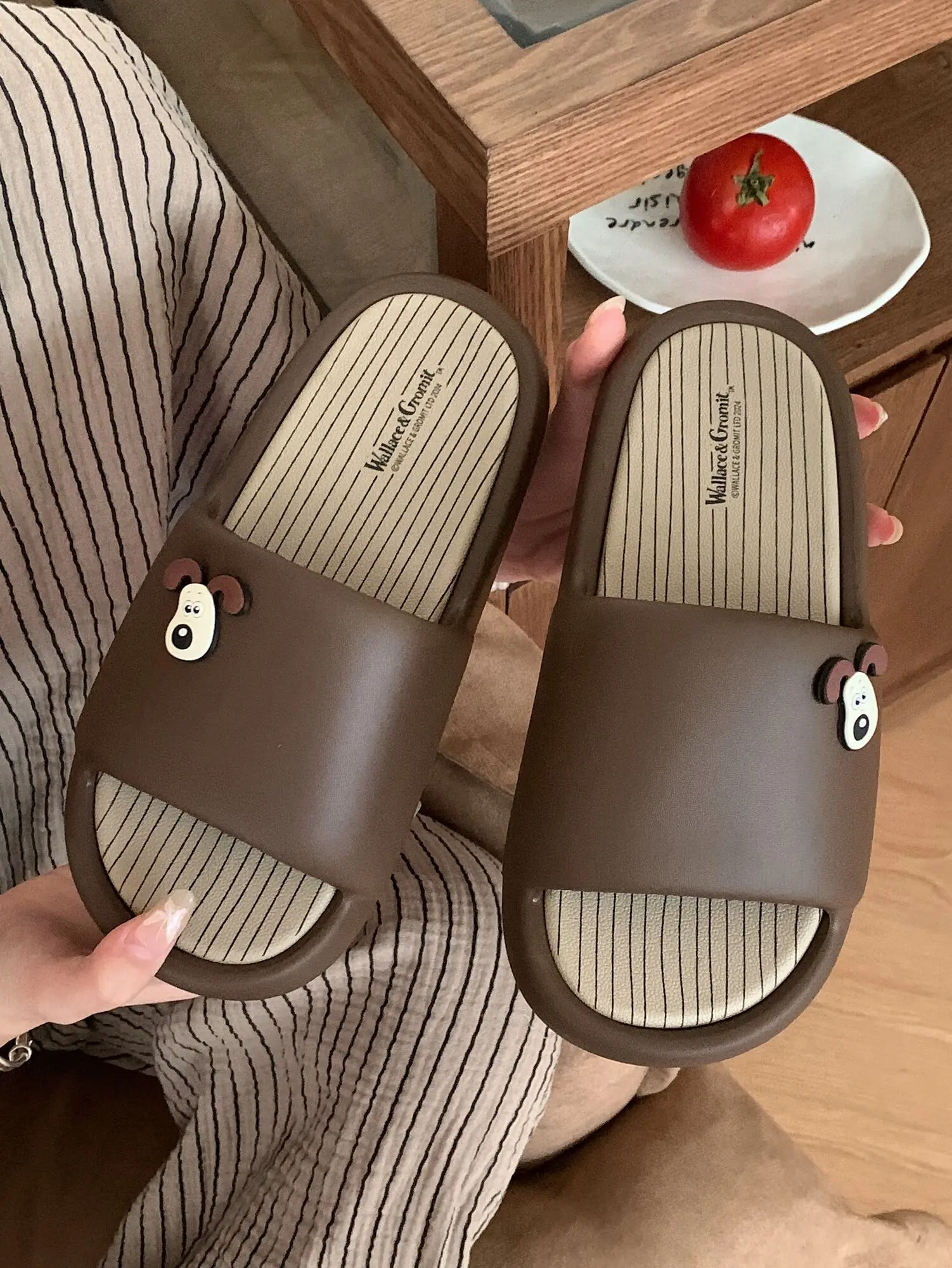 

Cute Dog Slippers For Men And Women 2024 Summer Home And Outdoor Slippers Thick Sole Anti Slip Slides Fun Color Flip Flops