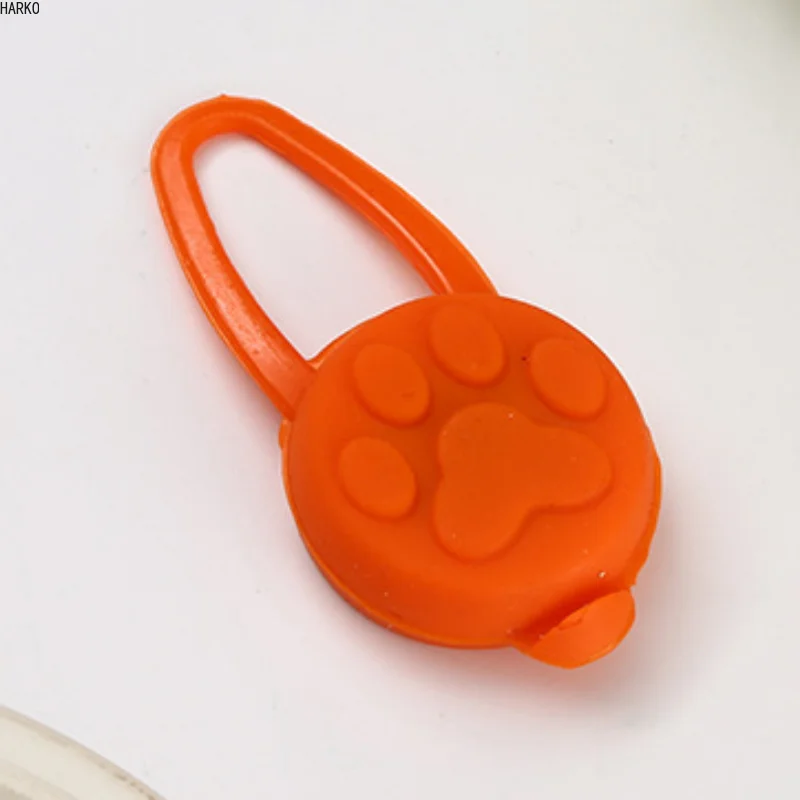 Colorful LED flashlight Dog cat collar Glowing pendant Pet Dog Night Safe Pet Leader Necklace Glowing bright decorative collar