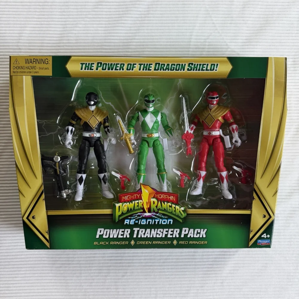 Model Kit Power Rangers - Power Rangers Black Green Red Ranger