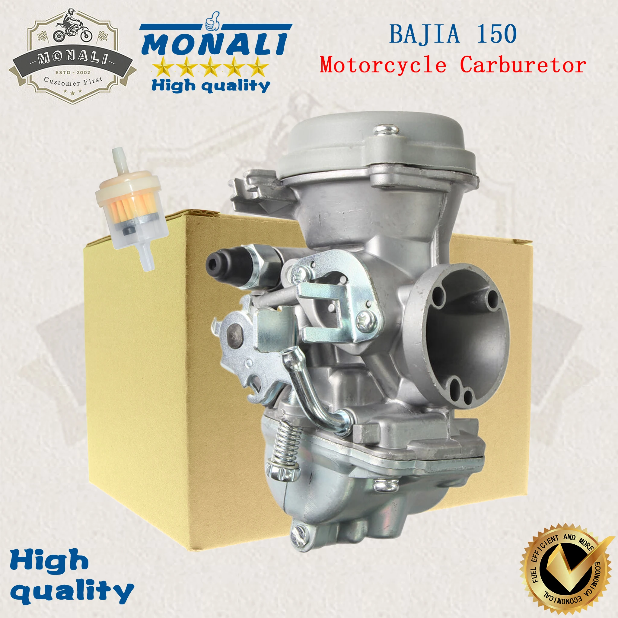 Carburador para BAJAJ PULSAR 180 TVS Rouser 180 - Pieza de repuesto para motocicleta india