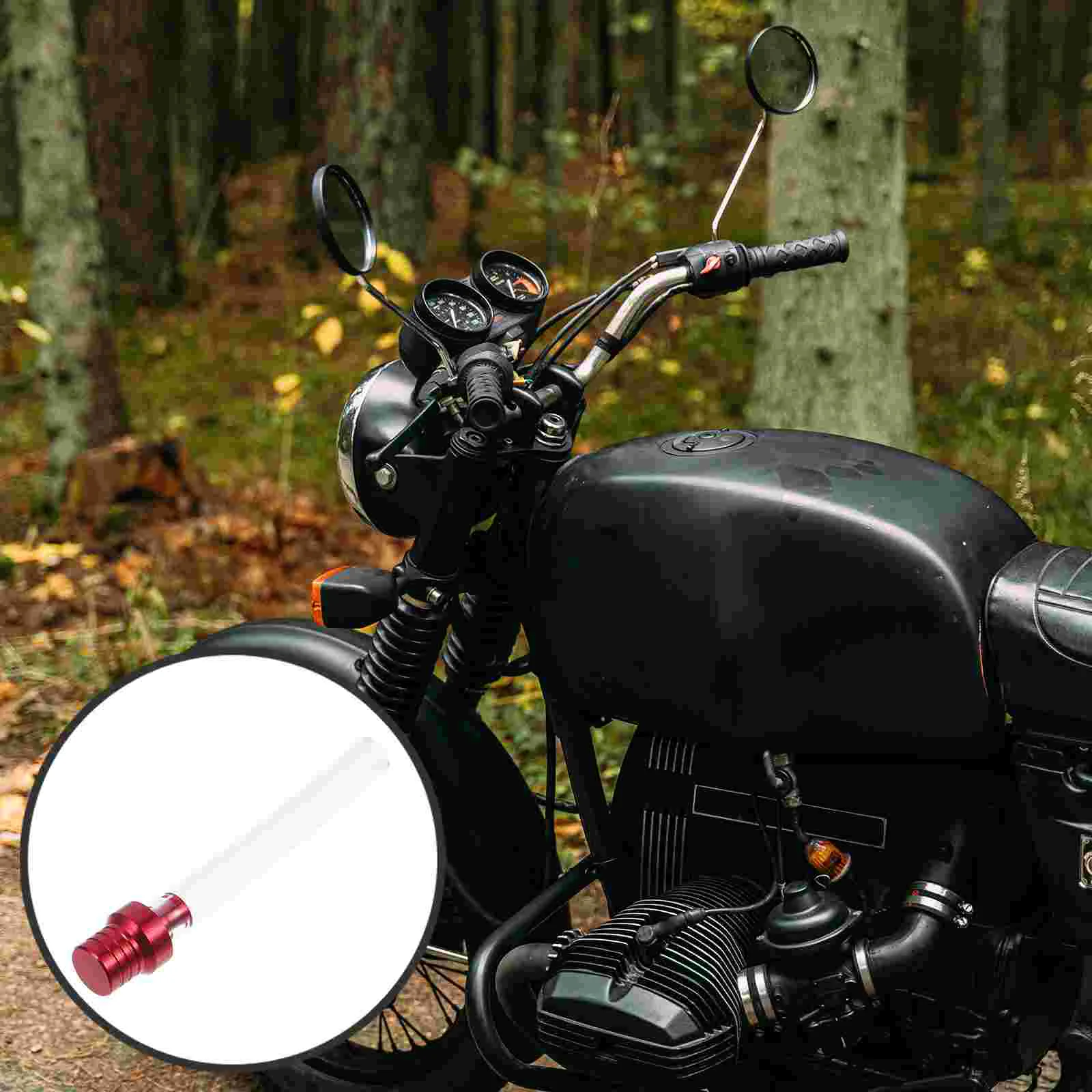 

ATV Tank Vent Cap Silver Aluminum Alloy Breather Hose Pipe Gas Valve Replacement Dirt Motorcycle Accessories Off Road