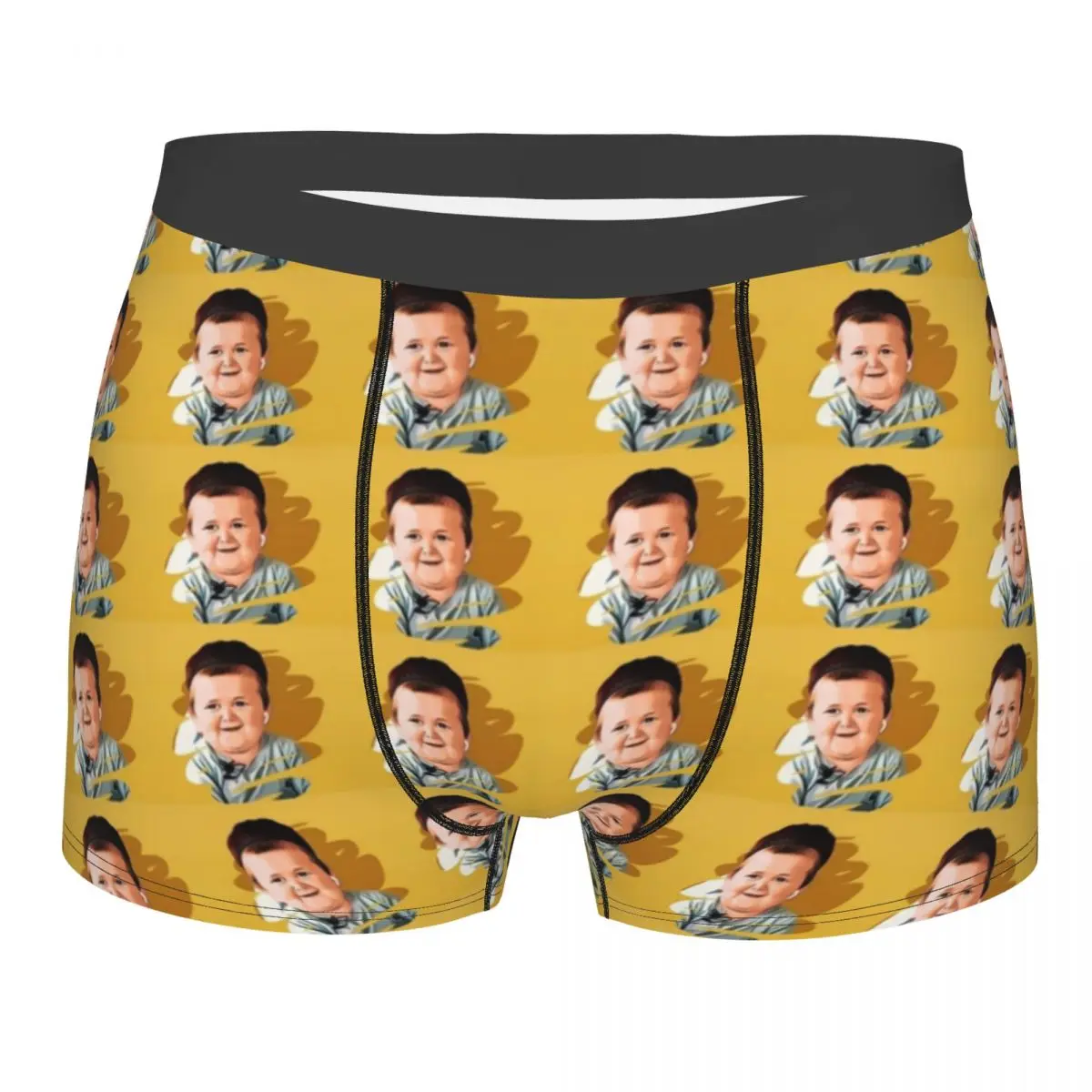 Men Hasbulla Magomedov Underwear Mini Khabib Blogger Humor Boxer Shorts Panties Male Breathable Underpants Plus Size