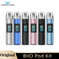 Original Vandy Vape BIIO Pod Kit 35W 1000mAh Battery Side Airflow 2ml Cartridge 0.6ohm/0.8ohm E Cigarette Vaporizer