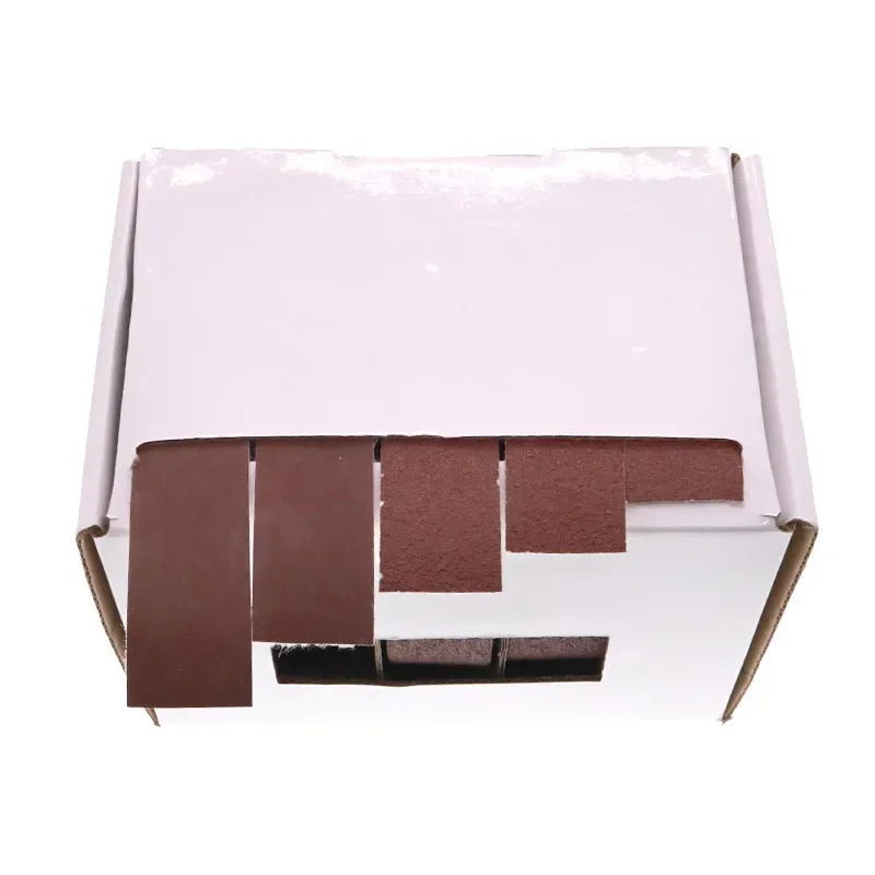1set Pull-out Sandpaper Furniture Polishing Versatile Grit Red Sandpaper Roller With Flocked Backing For Woodworking Finishes
