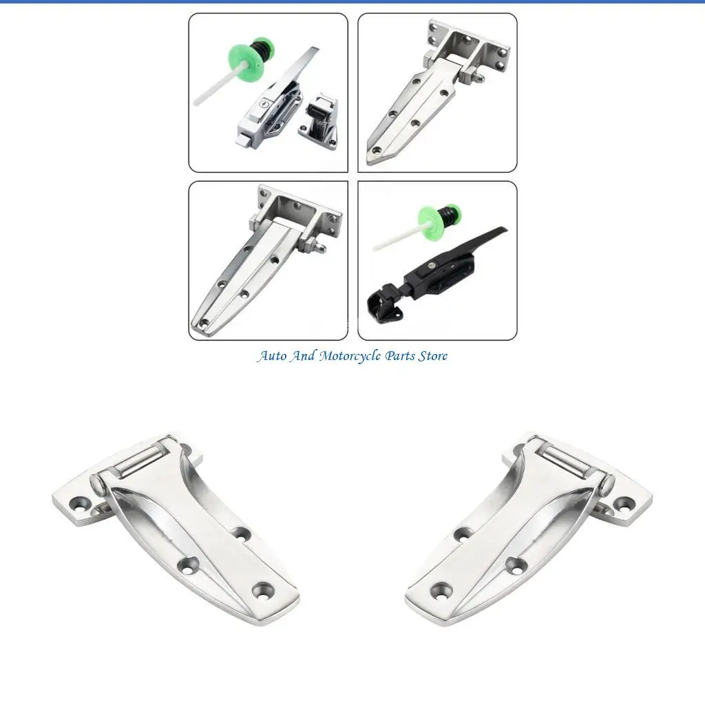 

P9FD Multi Purpose 304 Stainless Steel Door Hinge Adapts To Trailers And Enclosures High Capacity Up To 120kg Corrosion Proof