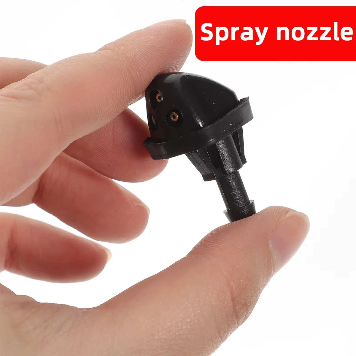 PINMOAP 2PCS Ugello di spruzzo Materiale ABS Adatto per Suzuki Swift Alto SX4 Liana Auto Parabrezza Tergicristallo Ugello di Pulizia 3834056K00