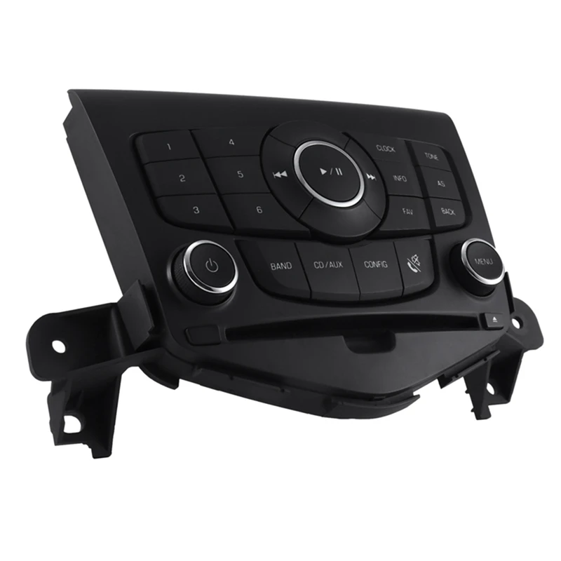 Car Central Multimedia CD Player Control Switch Panel For  Cruze 2012-2015 Radio Control Button Switch Parts