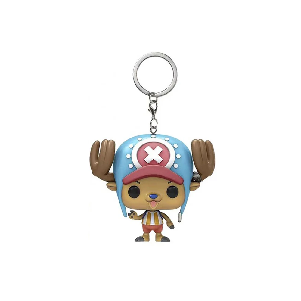 جديد أنيمي سلاسل المفاتيح رورونوا زورو توني المروحية الكرتون الديكور حلقة رئيسية ألعاب شخصيات الحركة للأطفال هدايا عيد ميلاد #3