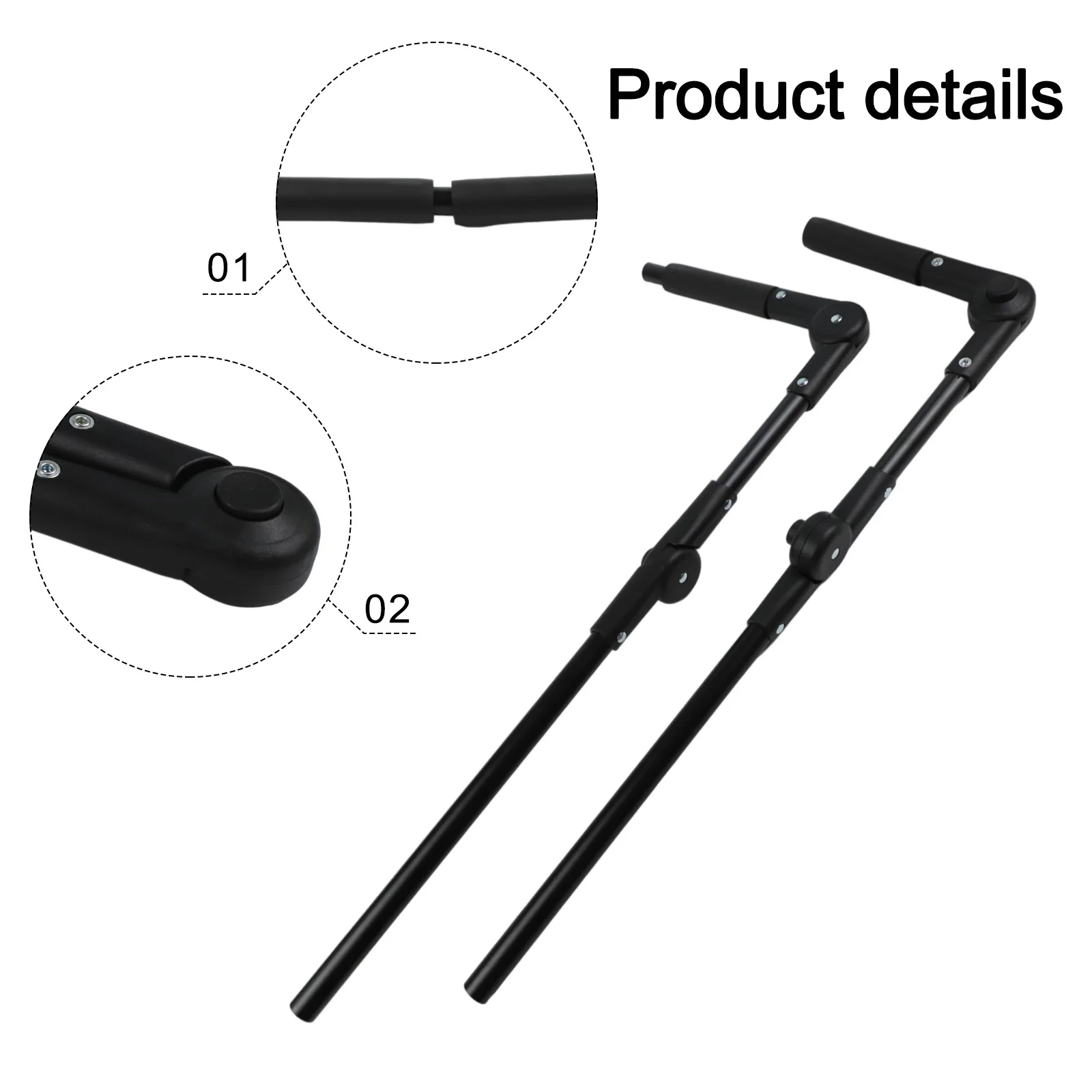 

Для продуктовых тележек Для торговых тележек Руль Толкающая ручка Плоская складная Легкая регулируемая высота Углеродистая сталь