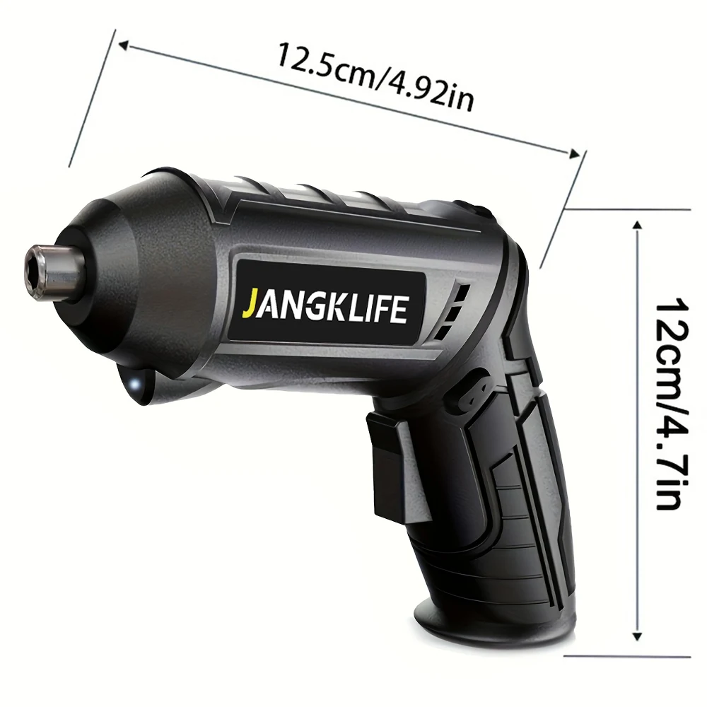 Household Electric Screwdriver Rechargeable Cordless Impact Drill Mini Wireless Electric Drill Screwdriver Set Electric Batch