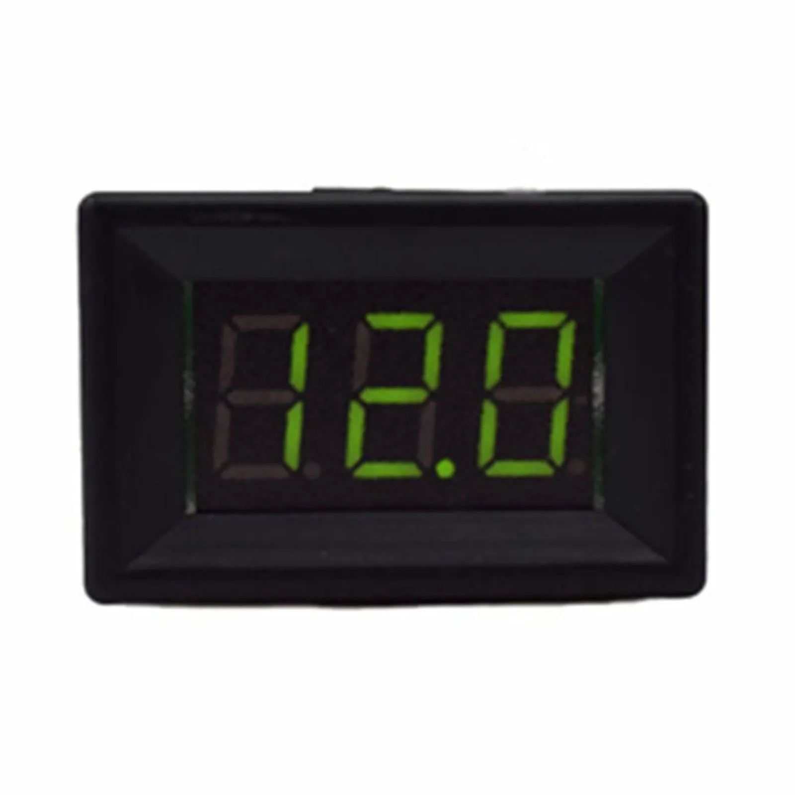 Efficiently Monitor Your Circuit Dual Line LED Digital Voltmeter Measuring DC Voltages Between 4 5V and 30V Accurately