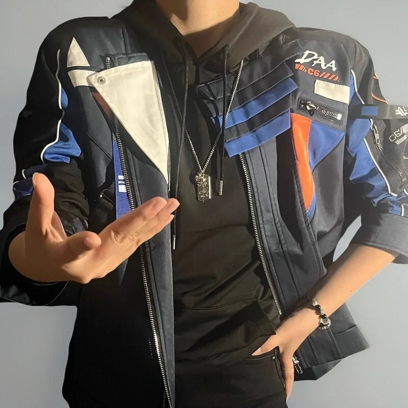 

Костюм для косплея Game Love and Deepspace Caleb, синее пальто на день рождения, куртка для мужчин и женщин, наряд для Хэллоуина, карнавала, вечеринки, ролевых игр