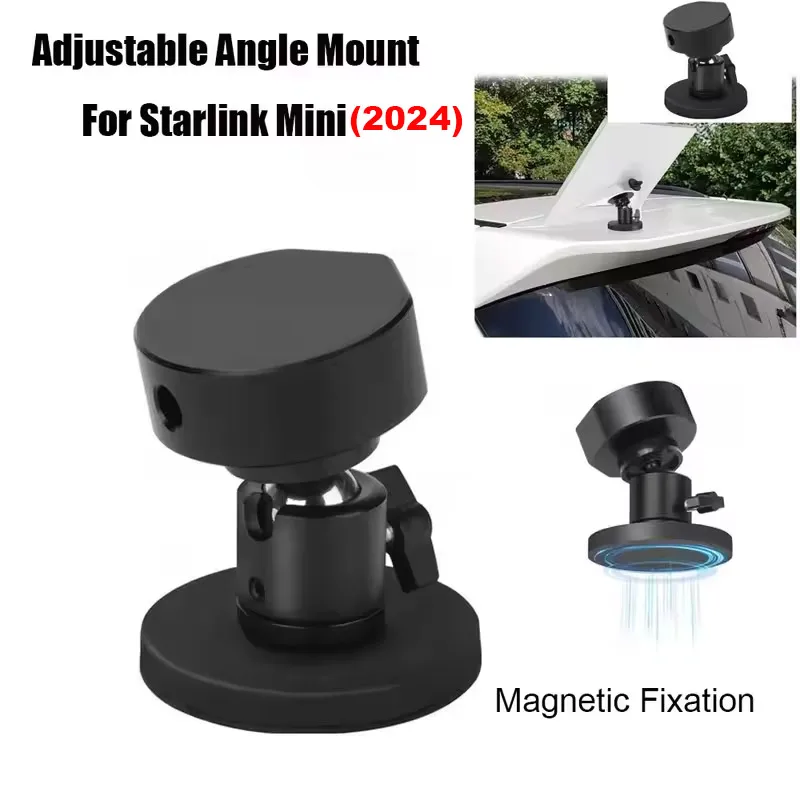 Starlink ミニ調整可能な角度磁気マウント一時的な屋根車のダッシュボードマウント Starlink ミニアクセサリー