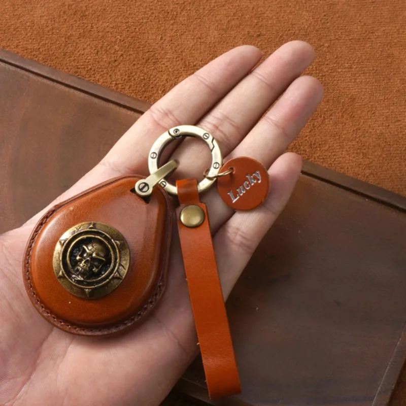 Motorcycle For Harley Key Bag 22 Models X48 Induction Start Key Ring Key 114 Gliding Motorcycle Copper Label Key Cover