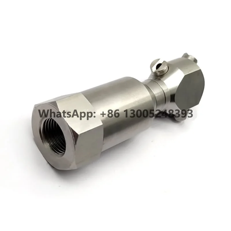 

120 ° Fan Rotary Cleaning Nozzle, 360 Degree Impact Bottle, Rotary Tank Washing Nozzle, Self-Rotary Tank Cleaning Nozzle