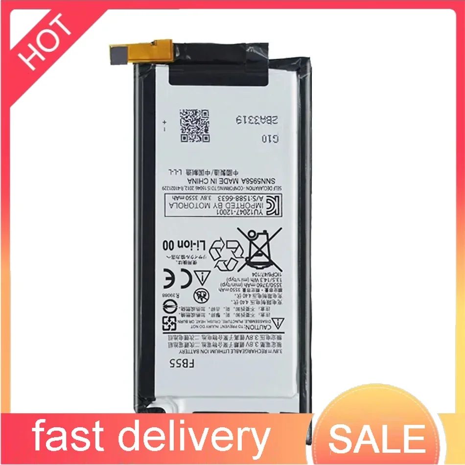 FB55 3760mAh Battery For Motorola Droid Turbo 2 Turbo2 for Moto X Force XT1580 XT1581 XT1585